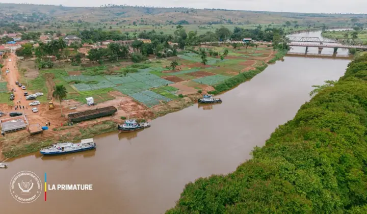 República Democrática do Congo lança transporte fluvial moderno no rio Inkisi