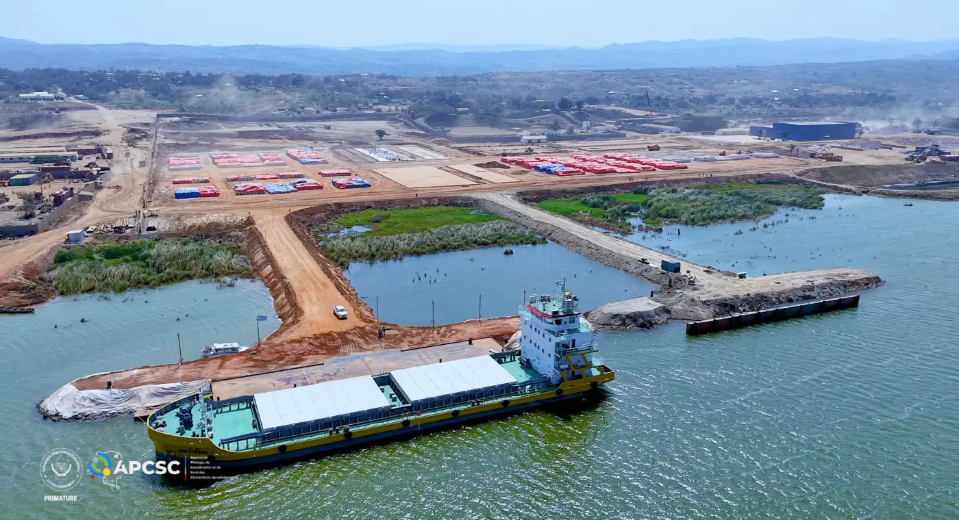 Novo porto industrial de Mtoa prepara ligação logística no lago Tanganyika