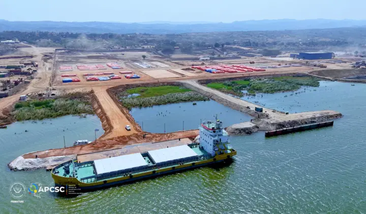 Novo porto industrial de Mtoa prepara ligação logística no lago Tanganyika