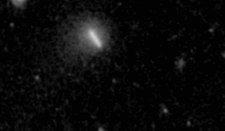 Cometa C 2026 S1 atravessa imagens captadas pelo telescópio Euclid