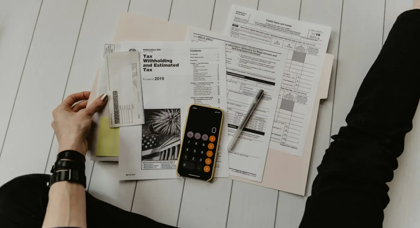 Planeamento financeiro com documentos