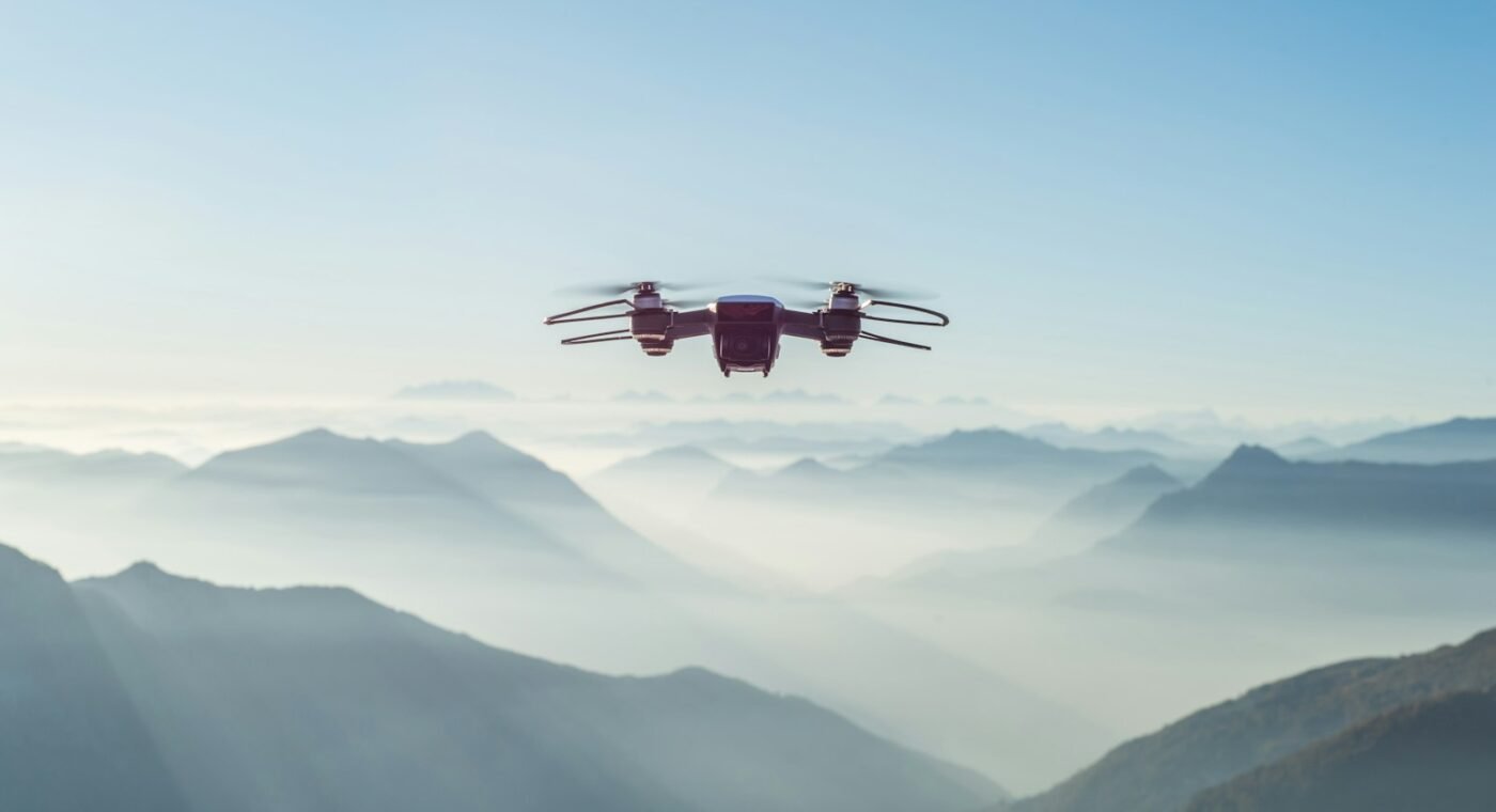 Universidade de Quioto transmite vídeo em direto de um drone com rede de baixo débito