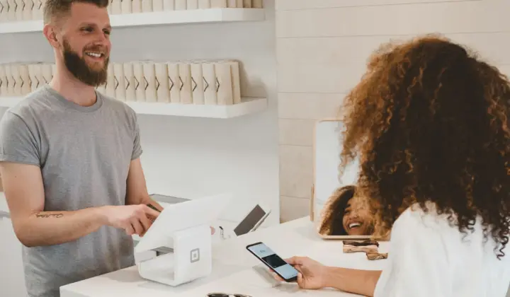 Pagamento e financiamento de uma pequena empresa