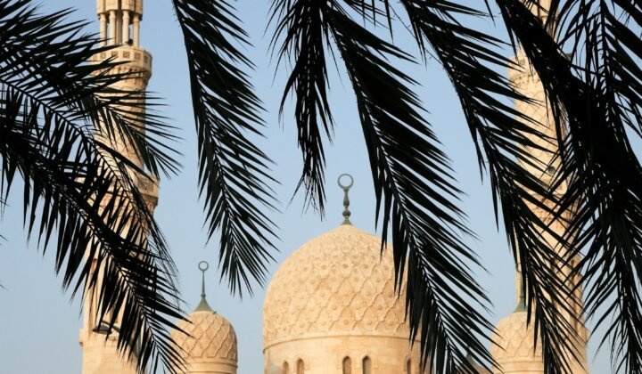 Mesquita Jumeirah no Dubai, Emirados Árabes Unidos